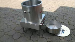 Nồi luộc gà điện 100% inox
