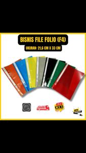 Business File FolderOne/King/RG| Map Snail Hecter Ukuran Folio / F4 (1 pack = 12 pcs)