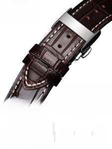 SOALFANEY | Genuine Leather Watch Band For Longines Mens Master Series Original Beautiful Rhythm Elegant Military Flag 20mm21