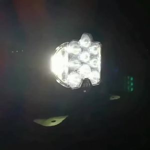 3 5 7 INCH Three Side illuminated Work Lights For Jeep Wrangler Truck LED Headlights Modified For Off-road Vehicles 75W