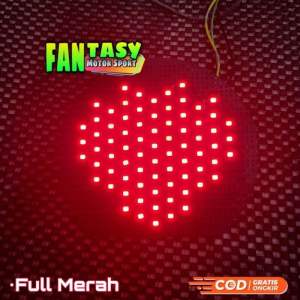 LAMPU STOP RUNNING / STOPLAMP RUNNING SCOOPY FI NEW TAHUN 2021 2022 2023 8 MODE AUTO