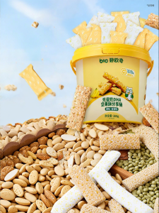 Biovillage | High DHA Calcium Cookies Teething Sticks for Babies