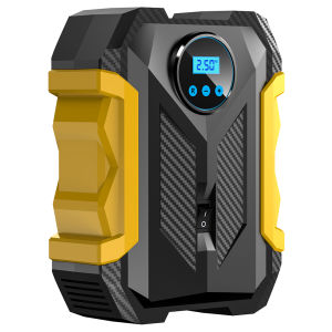 CARSUN 12V Tire Inflator 35L/Min Portable Air Compressor 150PSI Digital Gauge LED Light Auto Shut-Off Car Motorcycle Bike Balls