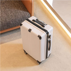 24 Inch Luggage 20 Inch Carry On Suitcase Hard Case Travel Bag with 5 Wheels Quiet Rolling Universal Wheels Durable Aluminum Frame Large Capacity Front Opening Luggage for Adults
