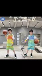 Bộ thông hơi bé trai 30kg đến 53kg đồ bộ thể thao mùa hè cho bé trai hàng Quảng Châu cao cấp