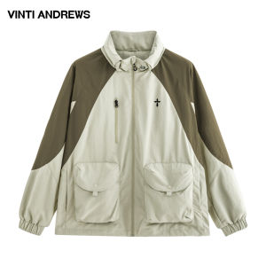 Waterproof Windproof Anti-stain Light Hooded Jacket Retro