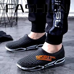 HB รองเท้าแตะ รองเท้าแตะชาย รองเท้าแบบสวม รองเท้าแตะระบายอากาศ ใส่ลุยน้ำ ใส่ได้หญิงและชาย ไซส์40-44 [ขนาเล็กกว่าปกติ แนะนำให้ซื้อขนาดใหญ่กว่า]