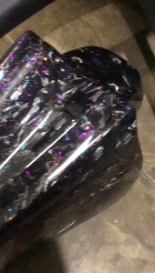 Campuran Serat Carbon Forged Chopped Asli Warna-warni