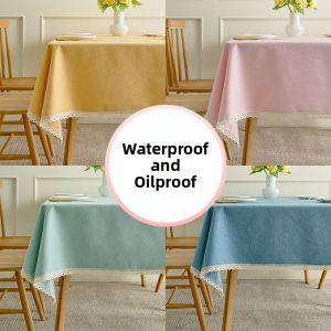Waterproof Oily Stain-Resistant Tablecloth
