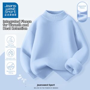 Thick Fleece Integrated Warmth Mini Girl Sweater