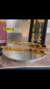 Spatula Kue Emas / Spatula Mawar / Spatula Barat Untuk Makanan Penutup Kue Pizza