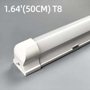 Ultra Bright 1.64FT T8 LED Tube Light AC85V-265V 50CM Aluminum Shell Bar Lamp 25W For Kitchen Cabinet Bedroom Warehouse Lighting