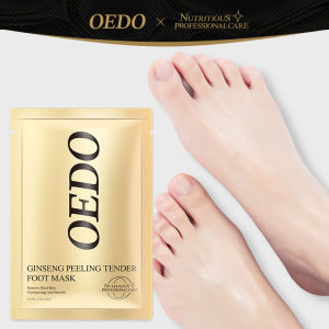 OEDO Skin Care Ginseng Extract Remove Foot Dead Skin Foot Mask Foot Care Peeling Exfoliating Skin Socks Whitening Beauty Foot Socks
