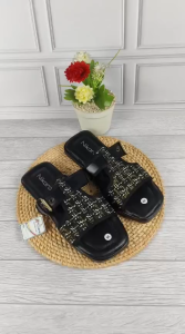 Sandal Selop Wanita Dewasa Formal dan Casual | Sendal Wanita Korea Style 2024 Viral | Sandal Rajut Wanita Dewasa