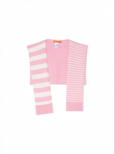 Fashionable Versatile Striped Colorblock Shawl