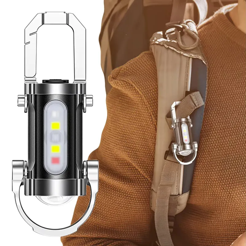backpacking rechargeable led flashlight Comet Tail tent pocket 3-in-1 LED Camping Lantern &