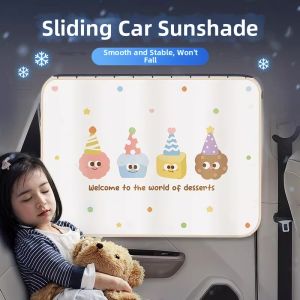 LUKSEN | Sun Block Privacy Curtain Rear Seat Car Sunshade