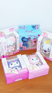 Hiasan Gantungan TasCinnamoroll Audio I Love You/kunci Karakter Lucu Cinnamoroll 3D LED