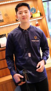 Baju Kurta Dewasa Kemeja Kasual Bahan Katun Toyobo Premium Terlaris Motif Zubed Bisa COD