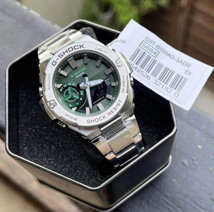 [Original Marco] Casio G-Shock GST-B500AD-3A Carbon Core Guard G-Steel ...