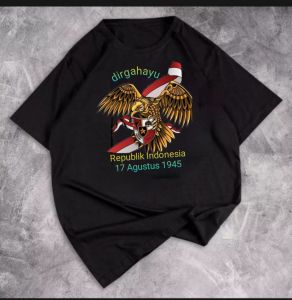 kaos dirgahayu Republik Indonesia / kaos 17 Agustus terbaru / t-shirt dirgahayu Republik Indonesia terbaru / baju kaos distro dirgahayu Republik Indonesia
