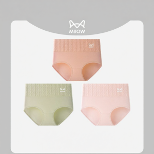 MiiOW | Antibacterial High Waist Tummy Control Cotton Underwear