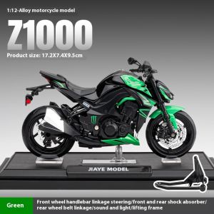 Mô Hình Xe Máy Kawasaki Z1000 Tỷ Lệ 1/12 Bằng Hợp Kim Đồ Chơi Mô Phỏng Đồ Trang Trí Quà Tặng Cho Bé Trai