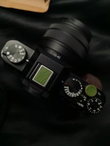 Camera Leather Hot Shoe Cover for Fujifilm Canon Nikon Olympus Model Skin Hot Shoe