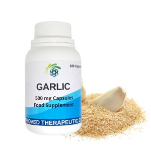 Garlic Capsules (50 & 100 Capsules) - 100% Organic Pure Natural Garlic Capsules - Garlic Capsules to reduce high blood pressure support liver health boost immune system - Premium Quality Garlic Capsules - No Approved Therapeutic Claims
