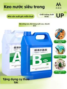 MIDISHA | High Transparency Crystal Drip Resin DIY Material Epoxy Resin AB Glue
