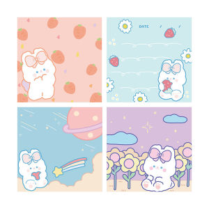 Cute Girl Heart High Beauty Convenience Note Student Note Paper N Times Sticker Note Book