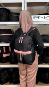 Peonia PNA SHARON Water Resistant Ransel Tas Wanita Laptop Punggung Kantor Kerja Sekolah Kuliah Outdoor Trendy Fashion Style Travel Casual Backpack Anak Remaja Perempuan Selempang Cewek Bag