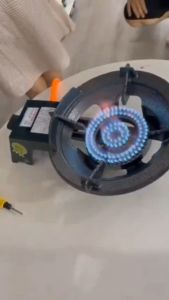 XINHONG เตาแก๊สหลุมเดียว เตาแก๊ส แรงดันต่ำ ห้องครัว หัวเตาแก๊ส หนาขึ้น เตาแก๊สหัวฟู่ทำความสะอาดง่าย เตาแก็ส สำหรับใช้ในบ้าน เตาแก๊สหัวเดียว