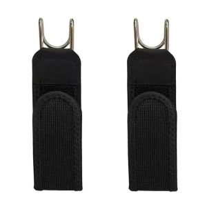Youyuepin có thể điều chỉnh Thắt lưng co giãn không khóa eo Extender có móc kim loại Velcro lười biếng Dây thắt lưng công cụ cho quần jean quần nam nữ