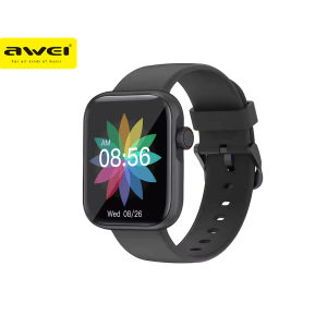 Awei H10 Wireless Smartwatch: HD Touch Screen & Heart Rate Monitoring