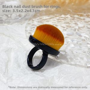 Comfortable Nail Dust Brush Soft Bristle for Manicure Dust Cleaning Edge Detail Small Brush Tool for Any Skin Type
