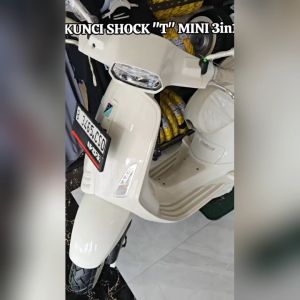 Kunci Sok T 3 Ukuran 8MM - 10MM - 12MM Kunci Shock Sock T Putih Mobil Motor Bengkel Otomotif
