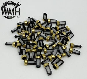 200pcs size:12*6*3mm Universal Fuel Injector Micro Filter 11001 For Bosch Injector ASNU03C