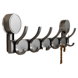 Powerful Suction Cup Hook Clothes Hanger No Drilling Wall Mounted Rack Bedroom Entrance Storage Organizer Space Saving Hook