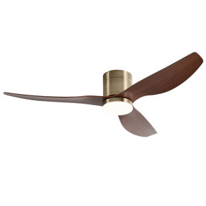 PUYU | Quiet White Ceiling Fan Light