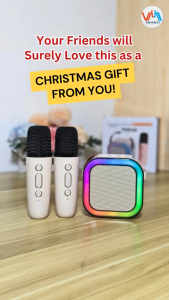 Neutral K12 Single Microphone Bluetooth Speaker Wireless Professional 3D Sound High end Audio with LED Light 3800mAh
