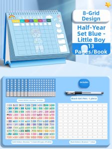 Good Habit Formation Chart for Children Tracking Daily Progress