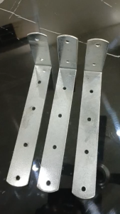Ke Góc Sắt Vuông (8x20x3 cm) - Gia Cố Khung Sắt Nội Thất (Dày 3cm) - Cố Định Kệ Tường Bê Tông (150g)