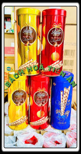 Bánh Quế  RITAZ GOLD nhân kem Rồng nổi Hộp Thiếc sang trọng 80g INDONESIA tết 2026