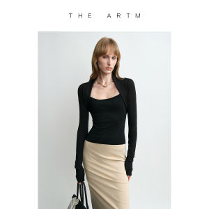Cool & UV Protection Black Knit Cardigan