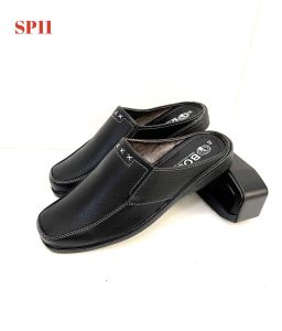 Giày không gót nam mẫu mới..da mềmmang êm chân màu đen.. sang trọng lịch lãm