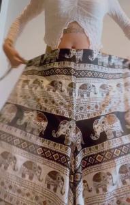 กางเกงชายหาด ขาบาน เนื้อผ้านุ่ม พริ้ว เซ็กซี่