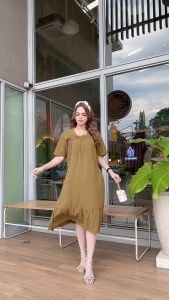Daster Fuji Crinkle Airflow Premium Karet Busui Rempel Bawah Devino Style