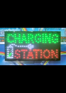 RAINBOW BRIDGE LED SIGN CHARGING STATION(New-Small-Large) #SIZE: W48cm & W60cm BIG