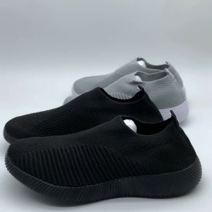QINGSHUI Sepatu Kets Slip on Wanita Terbaru Tahun Ini Kekinian ViralSepatu Wanita Model TerbaruBernapas Sepatu Lari Wanita NyamanWanita Kaus Kaki Sepatu DatarSepatu Sneaker Wanita
